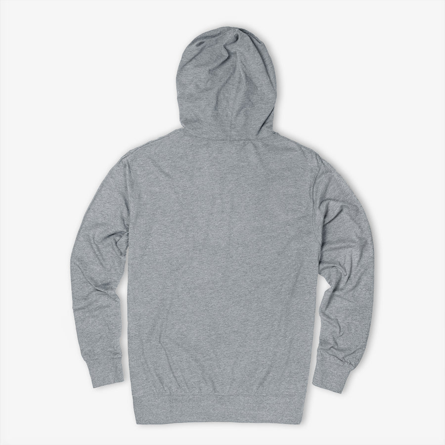 Heather Light Gray Pullover Sweatshirt