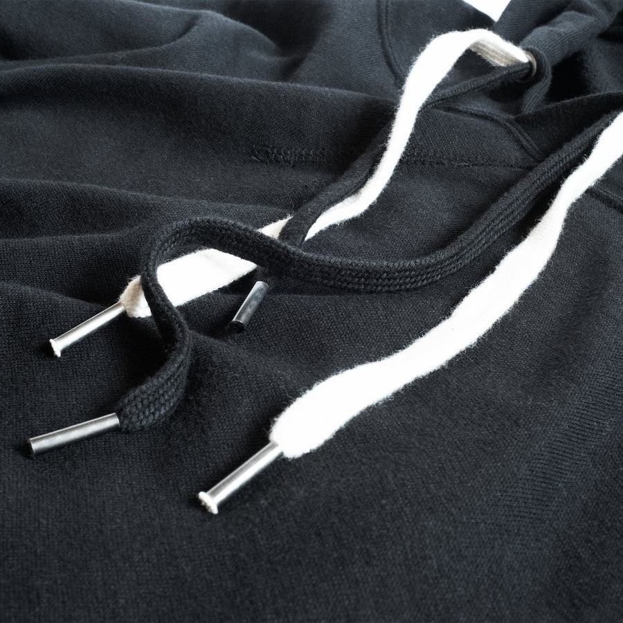 Black Hoodie Pullover Sweatshirt