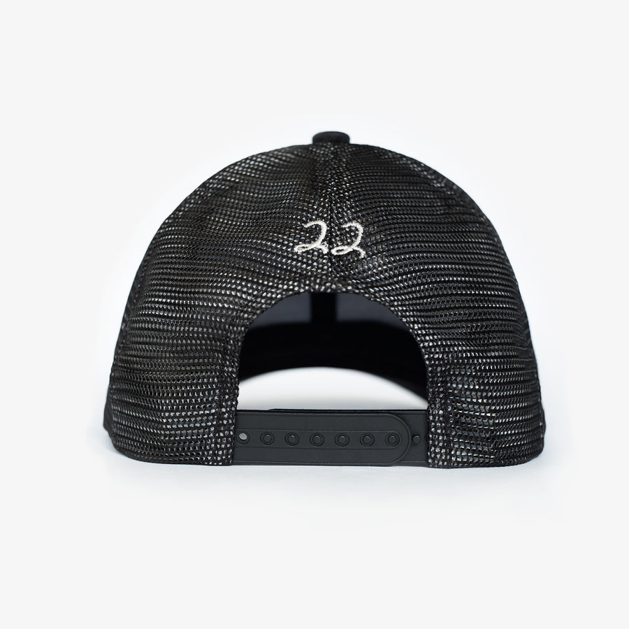 Dark Gray Twenty Two Hat